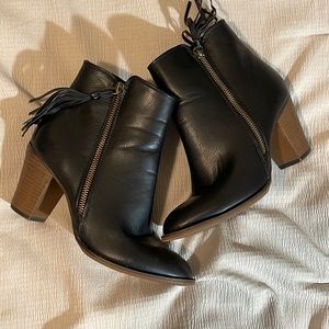 Nine West Black Booties